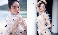 Top 5 Người đẹp Áo dài Hoa hậu Việt Nam diện váy xuyên thấu gợi cảm