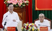 Chủ tịch nước Võ Văn Thưởng làm việc với lãnh đạo tỉnh Phú Yên