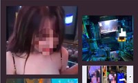 Hình ảnh trụy lạc của nhóm thanh niên nam, nữ Lạng Sơn bị phát tán lên mạng xã hội.