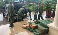 Lực lượng Biên phòng Lạng Sơn nỗ lực ngăn chặn hàng nhập lậu qua biên giới -Ảnh: Duy Chiến 