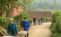 Giới trẻ Lạng Sơn hăng hăng hái tham gia hoạt động tình nguyện. Ảnh: Duy Chiến 