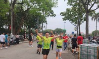 Chạy olympic ở Lạng Sơn. Ảnh: Duy Chiến 