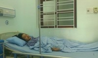 Cô giáo P.T.H đang điều trị tại bệnh viện 