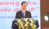 Chủ tịch nước Võ Văn Thưởng phát biểu tại Hội nghị đại biểu nhà văn lão thành Việt Nam 