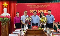 Cao Bằng có tân Giám đốc Sở GD&amp;ĐT