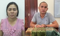 Bắt giam cặp vợ chồng cho vay nặng lãi ở Nghệ An