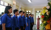 Tuổi trẻ Nghệ An dâng hương tưởng niệm cố Tổng Bí thư Lê Hồng Phong