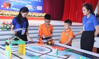 Hơn 100 thanh thiếu nhi tranh tài thi Robot tỉnh Nghệ An mở rộng năm 2022