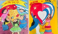 Những nét vẽ tươi tắn về tình hữu nghị hai nước Việt Nam - Cuba