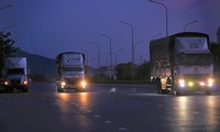 Xe tải trọng lớn &apos;cày&apos; đường ven biển Nghệ An - Hà Tĩnh để né trạm thu phí?