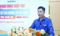 Sôi nổi hội thi Bí thư Đoàn cơ sở giỏi tỉnh Nghệ An năm 2023