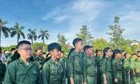 Chiến sĩ nhí Hà Tĩnh hào hứng tham gia Học kỳ trong quân đội