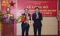 Nhân sự mới tại tỉnh Nghệ An