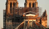 Công trường Nhà thờ Đức Bà Paris bị tạm dừng vì COVID-19