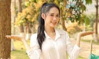 Á hậu Ngọc Hằng hát ở Tiền Phong Marathon 2023