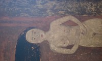 Ba tranh nude của họa sĩ sơn mài Việt Nam