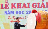 Những hình ảnh, câu nói ấn tượng trong lễ khai giảng năm học mới 