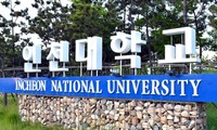 Đại học Quốc gia Incheon (Hàn Quốc), nơi thông báo sinh viên Việt Nam biến mất. 