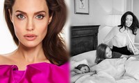 Angelina Jolie đẹp quyền lực, trả lời phỏng vấn của cựu ngoại trưởng Mỹ 