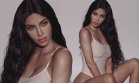 Dáng ‘đồng hồ cát’ tròn đầy nóng bỏng của Kim Kardashian