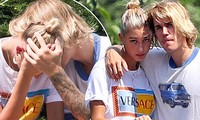Justin Bieber - Hailey Baldwin ‘vò đầu bứt tóc’ khi ở bên nhau