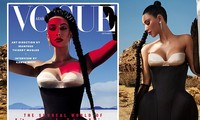Kim Kardashian mặc áo bó sát, bị chê thân hình như lọ hoa