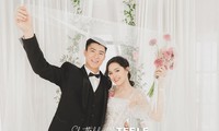 Ảnh cưới dễ thương lãng mạn của cặp đôi Duy Mạnh - Quỳnh Anh