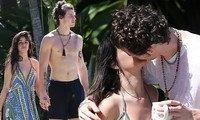 Camila Cabello và bạn trai Shawn Mendes hôn nhau say đắm ở Miami