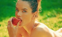 Alessandra Ambrosio quyến rũ như nàng thơ trong ảnh bán nude