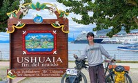 Chàng trai 19 tuổi đạp xe qua 14 nước trong hơn 500 ngày 