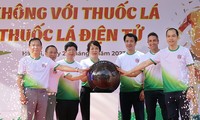 Giải chạy Marathon Thanh niên Việt Nam nói không với thuốc lá và thuốc lá điện tử