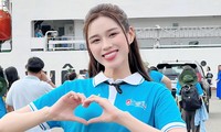 Hoa hậu Đỗ Thị Hà chia sẻ cảm xúc lần đầu được đến Trường Sa