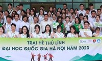 Lần đầu tiên tổ chức Trại hè thủ lĩnh Đại học Quốc gia Hà Nội