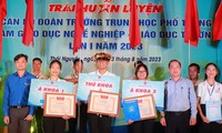 Nam sinh TPHCM là thủ khoa Trại huấn luyện cán bộ Đoàn