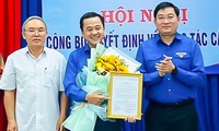 Anh Nguyễn Thành Trung giữ chức Bí thư Tỉnh Đoàn Bình Định