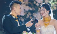 Cô dâu chú rể ở Thanh Hóa đeo vàng nặng trĩu trong ngày cưới