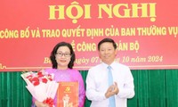 Bà Nguyễn Trúc Hạnh giữ chức Trưởng Ban Tuyên giáo Tỉnh ủy Bến Tre