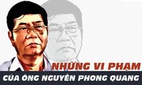 [ĐỒ HỌA] Những vi phạm của ông Nguyễn Phong Quang