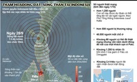 [Infographics] Toàn cảnh thảm họa động đất, sóng thần tại indonesia