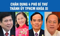 Bốn Phó Bí thư Thành ủy TPHCM là những ai?