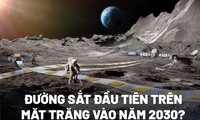 Sẽ có đường sắt đầu tiên trên mặt trăng vào năm 2030?