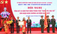Đảng bộ, chính quyền và nhân dân quận Cầu Giấy đón nhận Huân chương Lao động hạng nhất, ngày 25/8/2022