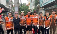 Đội hỗ trợ FAS ANGEL hỗ trợ lực lượng chức năng cứu hộ, cứu nạn trong vụ hỏa hoạn