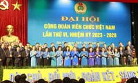 Ban Chấp hành Công đoàn Viên chức Việt Nam nhiệm kỳ 2023-2028 ra mắt đại hội