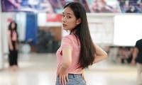 Thí sinh Hoa hậu Việt Nam 2022 tập luyện nâng cao
