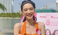 Thí sinh Hoa hậu Việt Nam căng thẳng khi chạy cự ly ngắn, plank, squat