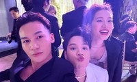 Dàn sao Việt mặc toàn trang phục màu đen dự lễ cưới ca sĩ Jaykii và Mai Anh