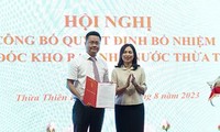 Bổ nhiệm Phó Giám đốc Kho bạc Nhà nước tỉnh TT-Huế
