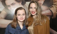 Con gái út của Angelina Jolie mặc đồ công nhân