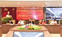 Quang cảnh Hội nghị Ban Chấp hành Đảng bộ thành phố Hà Nội lần thứ 24